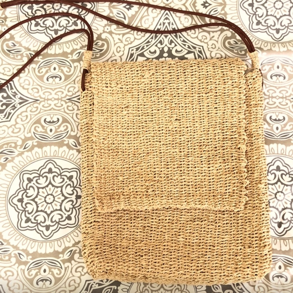 Sabina Straw Shoulder Bag